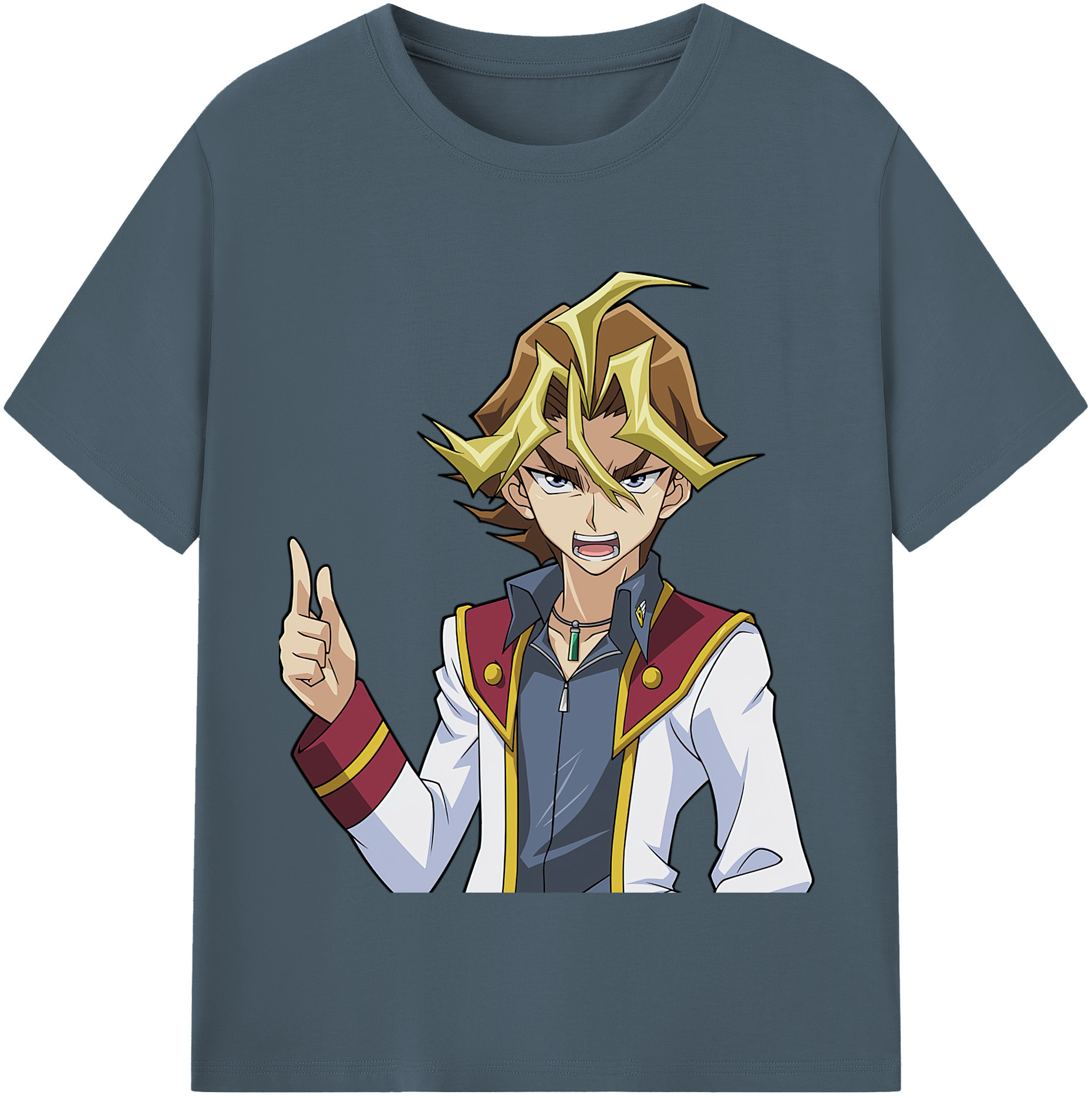 （画像用） 遊☆戯☆王 Yu-Gi-Oh! 綿100％半袖Tシャツ（フロントプリント）